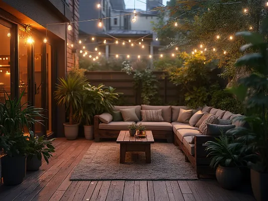 Small Backyard Deck